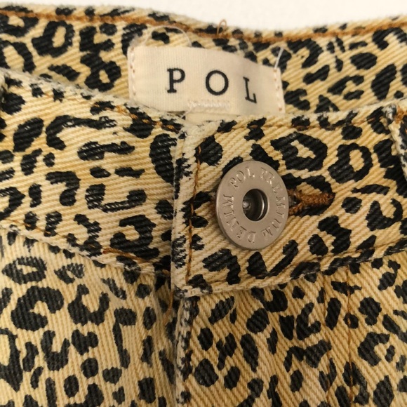 NEW Pol clothing destructed leopard pants - Picture 7 of 11